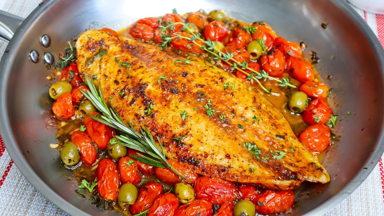 Mediterranean sole with tomatoes from Fish Foodies